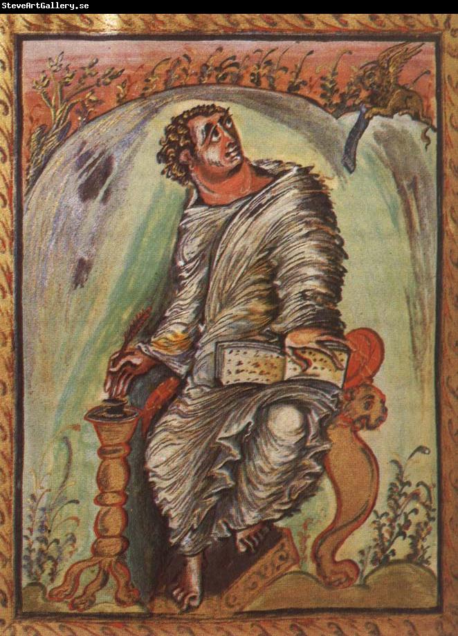 unknow artist The Saint Johannes, from the Kroningsevangeliarium